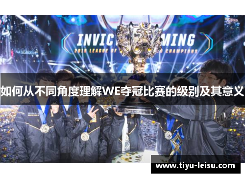 如何从不同角度理解WE夺冠比赛的级别及其意义